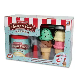 Magnetic Scoop and Play Ice Cream Set