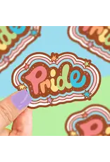 Turtle's Soup Pride Lettering Vinyl Sticker