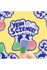 Turtle's Soup Yeah Science Beakers Vinyl Sticker