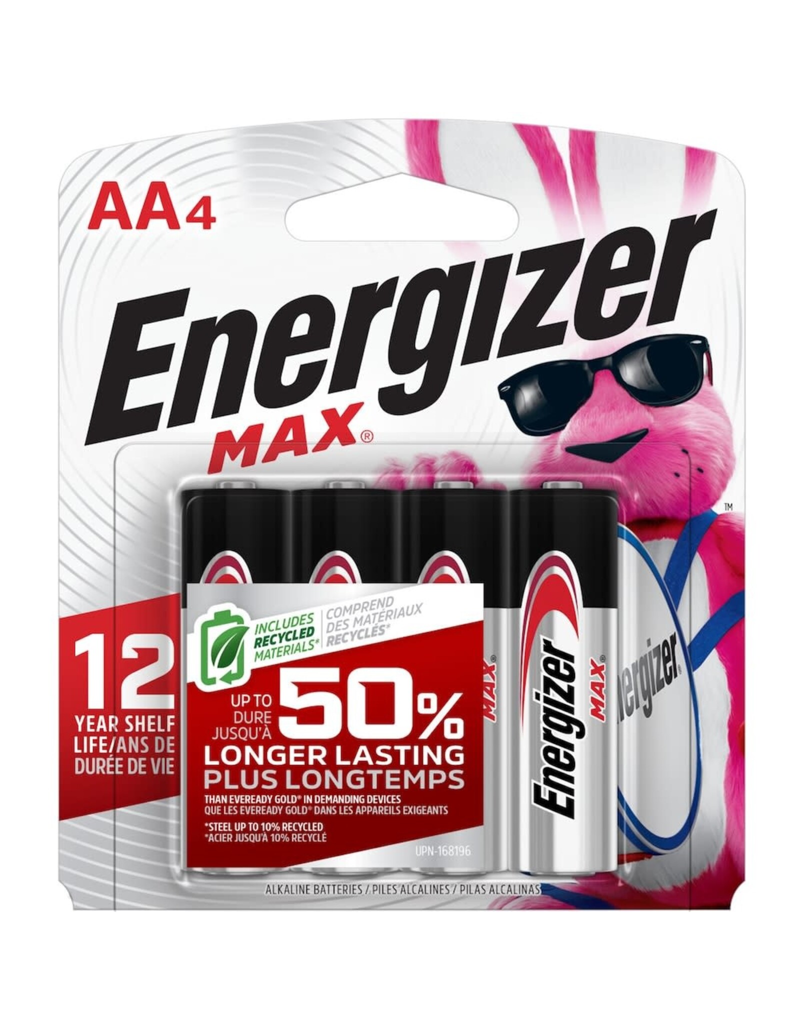 Energizer Max Batteries - AA 4pk