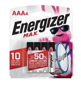 Energizer Max Batteries - AAA 4pk
