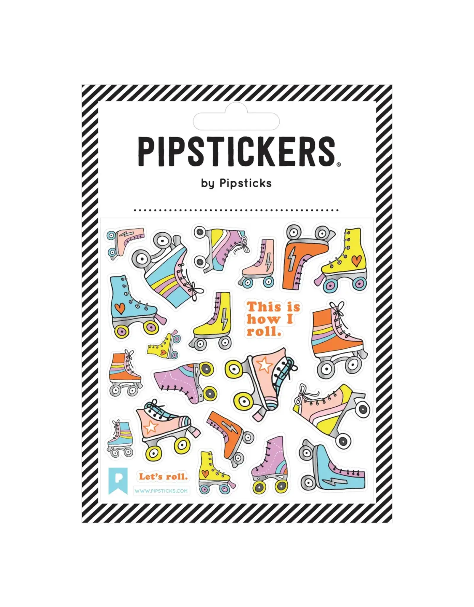 Pipsticks This Is How I Roll Stickers