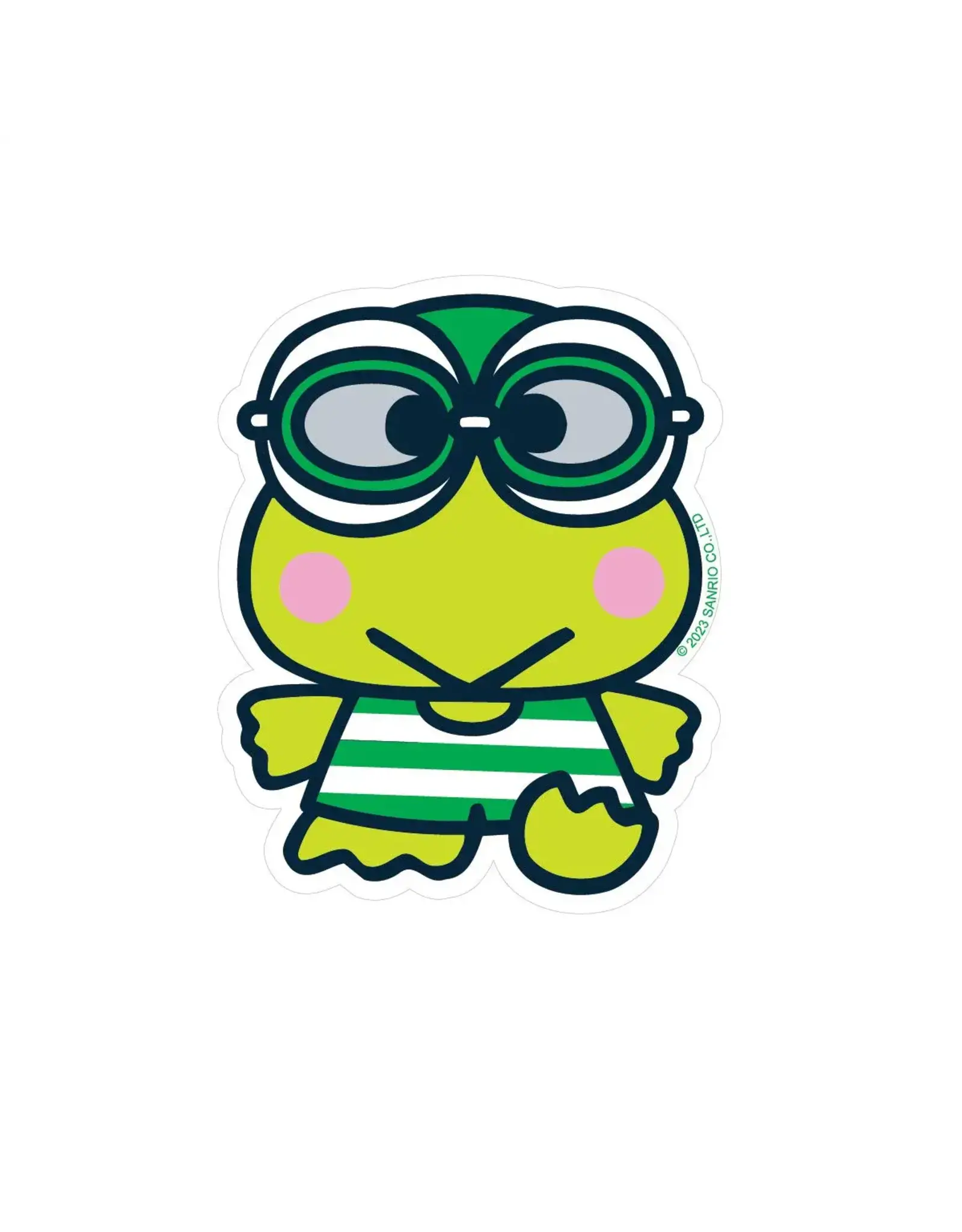 Pipsticks Keroppi Pro Swimmer Vinyl Sticker