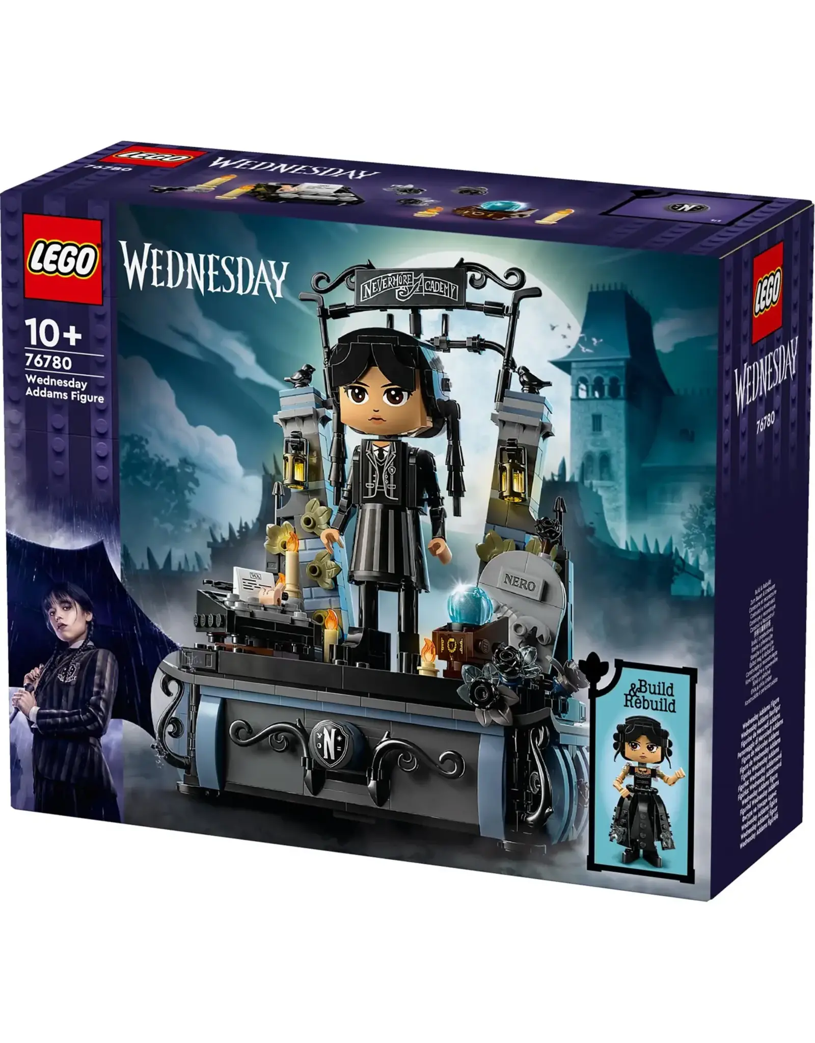 Lego Wednesday Addams Figure