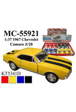 Die Cast 5" 1967 Chevrolet Camaro Z28
