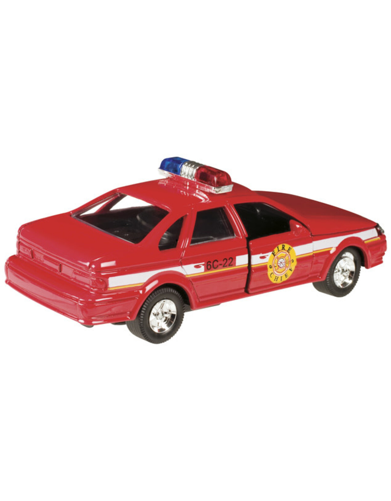 Toysmith Pull Back Patrol Cars