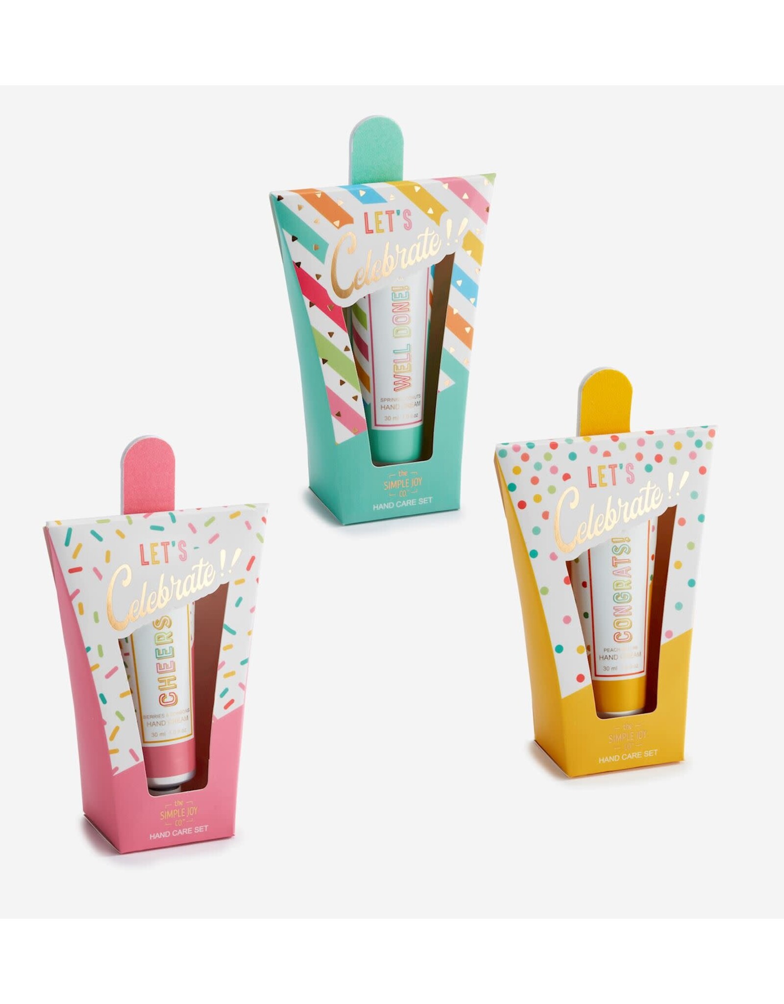 GiftCraft Scented Hand Cream & Nail File Gift Set