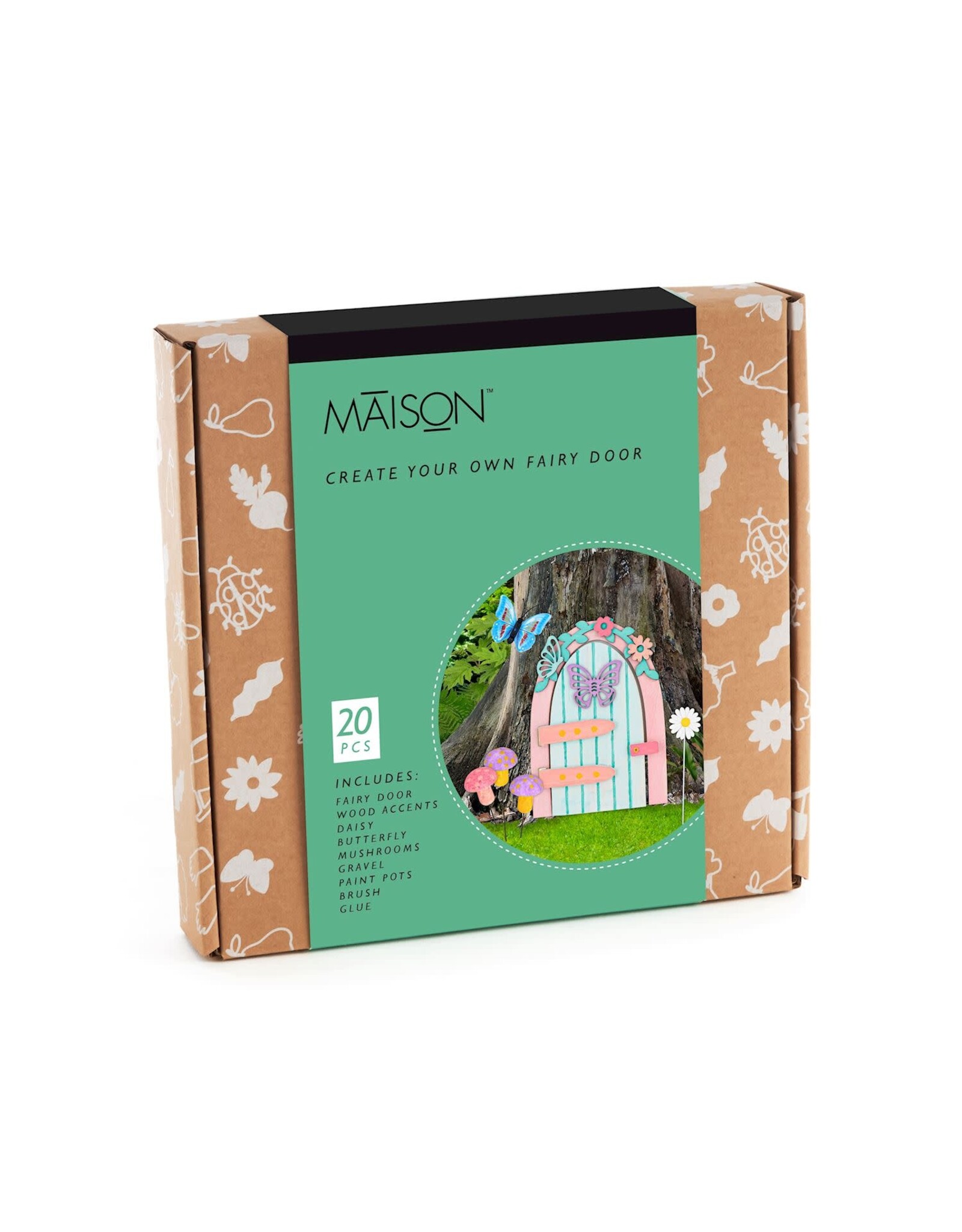 GiftCraft Make Your Own Fairy Door Diy Kit