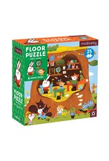 Mudpuppy Forest School 25 Piece Floor Puzzle with Shaped Pieces