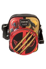 Loungefly Deadpool and Wolverine Crossbody Bag