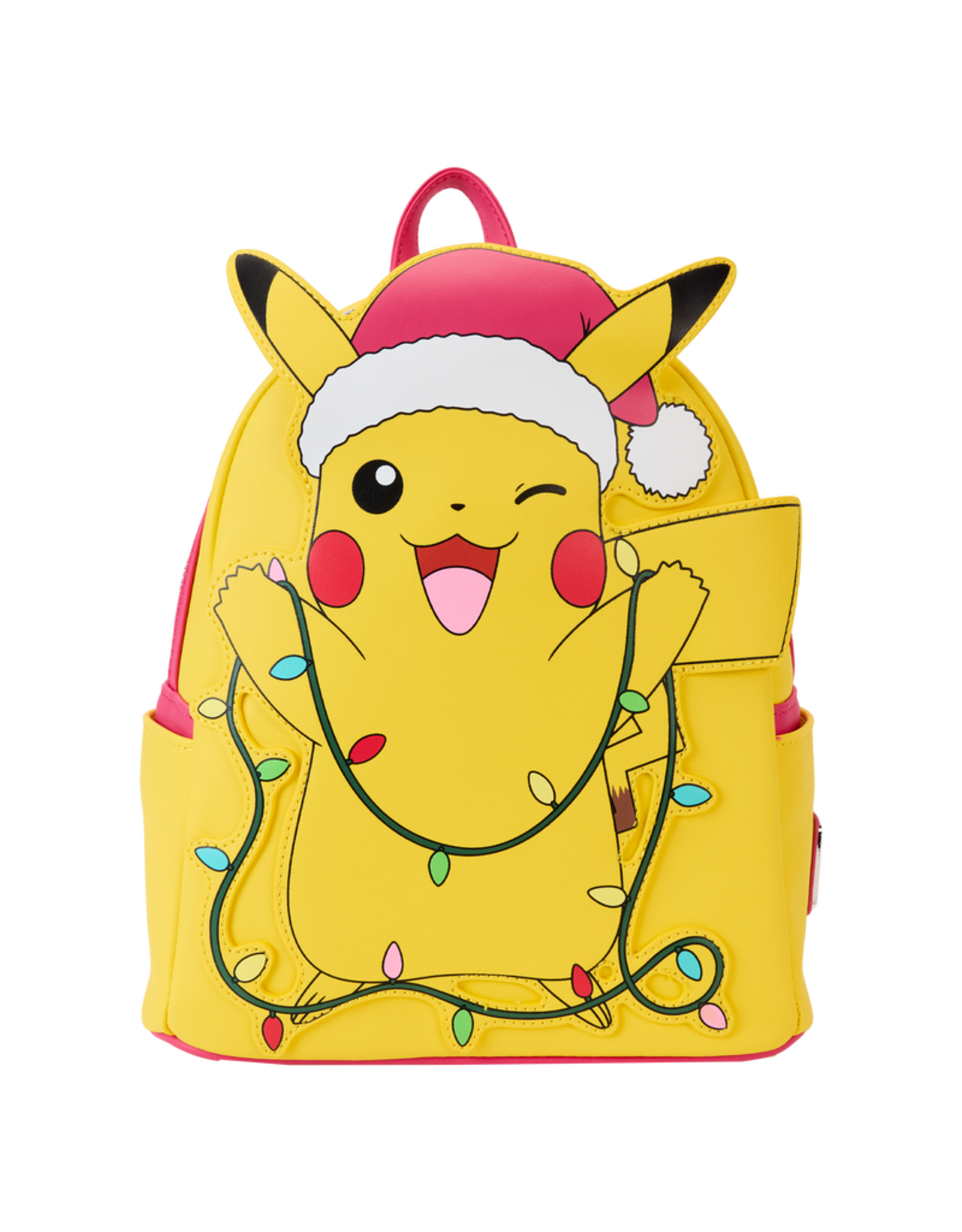 Loungefly Pokémon Santa Pikachu String Lights Light Up Mini Backpack