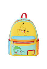 Loungefly Pokémon Color Block Starters Mini Backpack