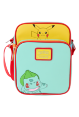 Loungefly Pokémon Color Block Starters Crossbody Bag