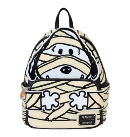 Loungefly Peanuts Snoopy Mummy Cosplay Glow Mini Backpack