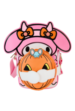 Loungefly Sanrio My Melody Pumpkin Crossbuddies Cosplay Crossbody Bag with Coin Bag