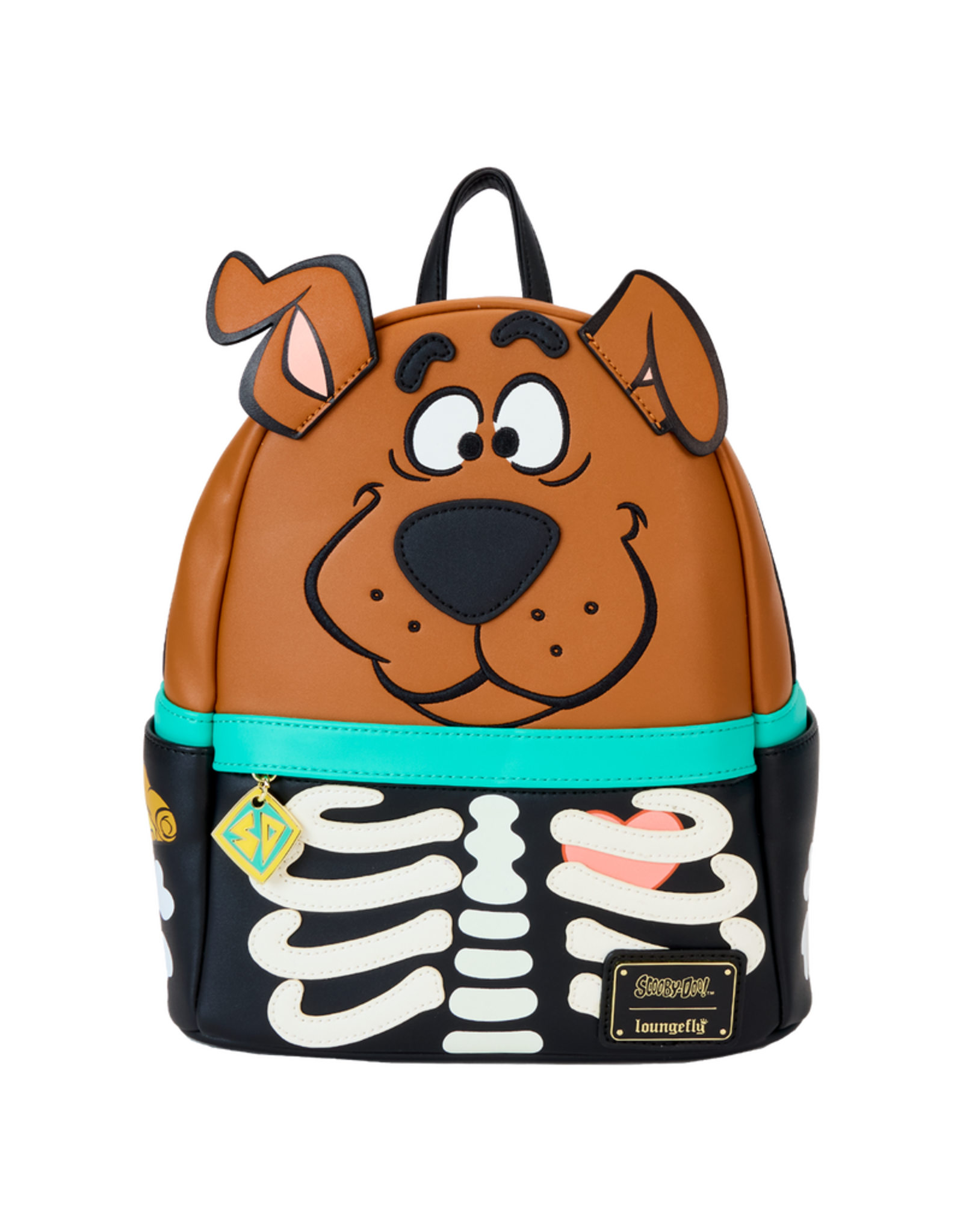 Loungefly Scooby-Doo Skeleton Cosplay Glow Mini Backpack