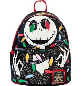 Loungefly The Nightmare Before Christmas Smiling Jack Light-Up Mini-Backpack