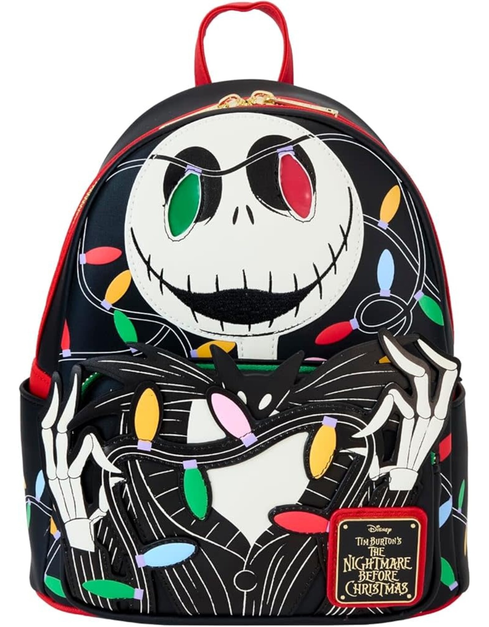 Loungefly The Nightmare Before Christmas Smiling Jack Light-Up Mini-Backpack