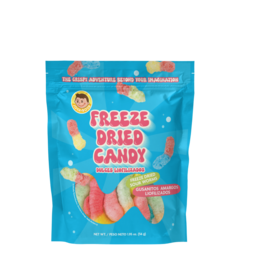 Freeze Dried Sour Worms 56g