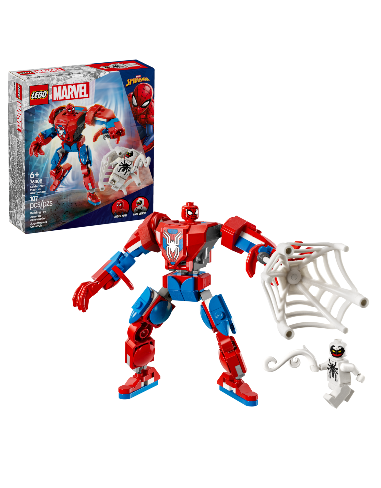 Lego Spider-Man Mech vs. Anti-Venom