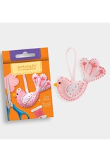 GiftCraft DIY Ornament Felt Kit, Bird