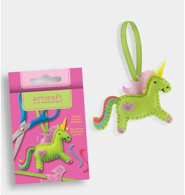 GiftCraft DIY Ornament Felt Kit, Unicorn