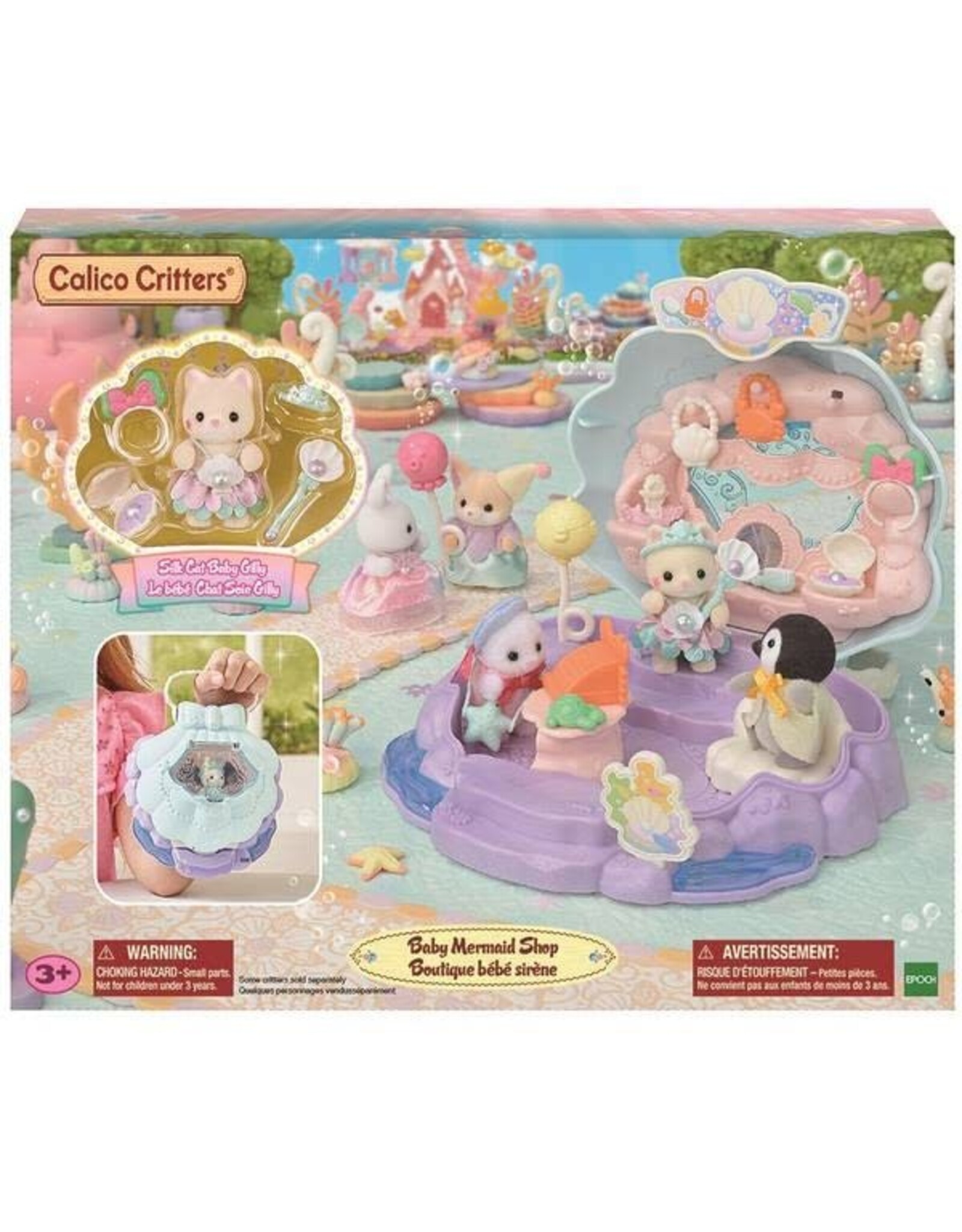 Calico Critters Calico Critters Baby Mermaid Shop