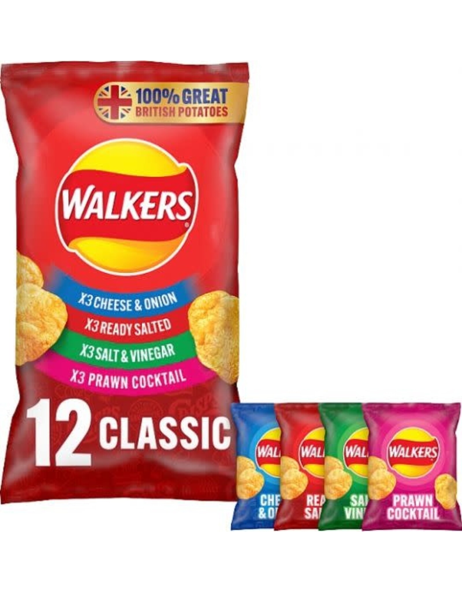 Walkers Walkers Variety 12pk (25g)