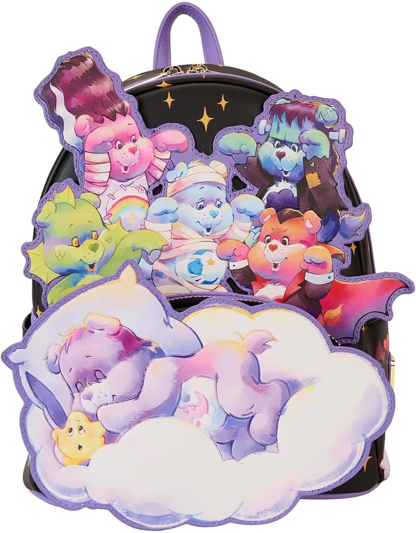 Loungefly Care Bears x Universal Monsters Bedtime Bear Mummy Mini Backpack