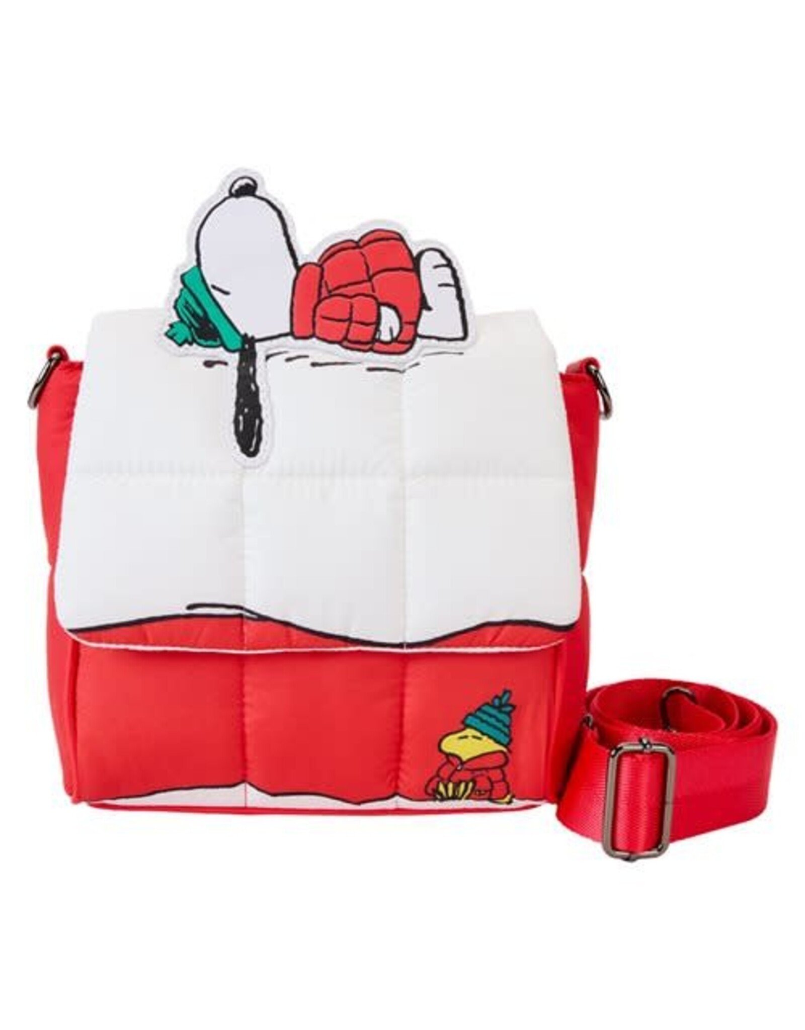 Loungefly Peanuts Holiday Collection Crossbody Bag
