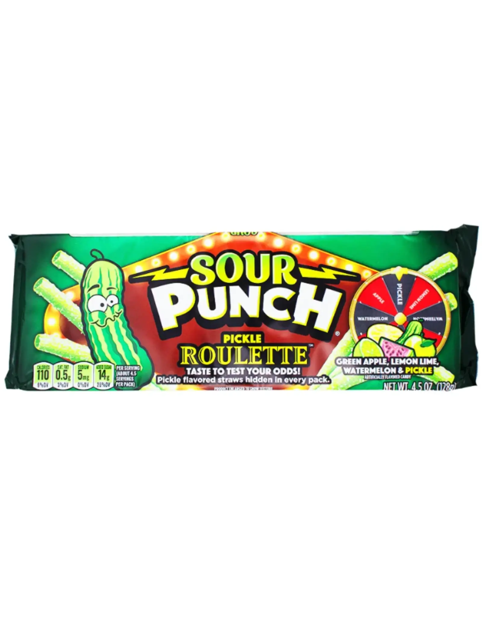 Sour Punch King Size Tray Pickle Roulette