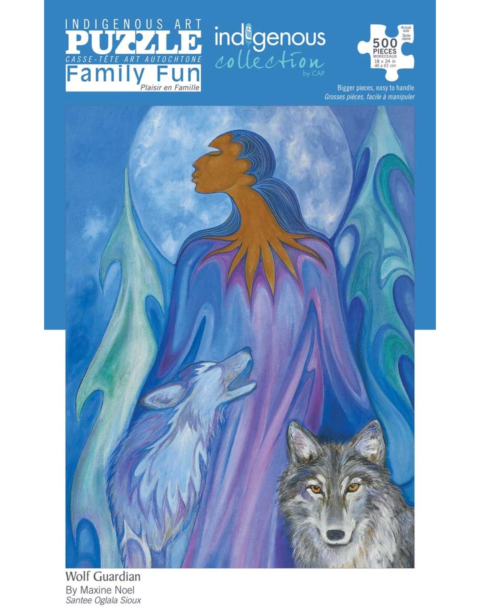 Indigenous Collection Wolf Guardian 500pc
