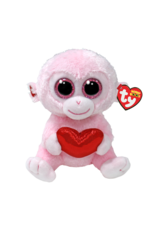 Ty Gigi - Valentines Pink Monkey Reg
