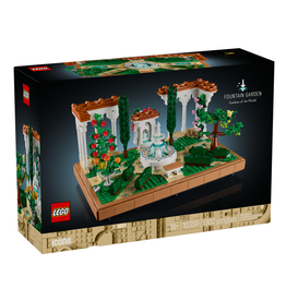 Lego Fountain Garden