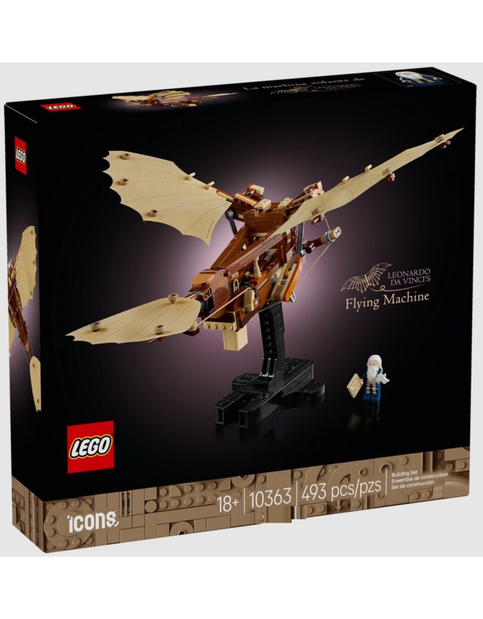 Lego Leonardo da Vinci's Flying Machine