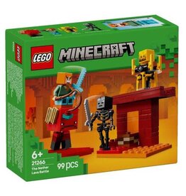 Lego The Nether Lava Battle