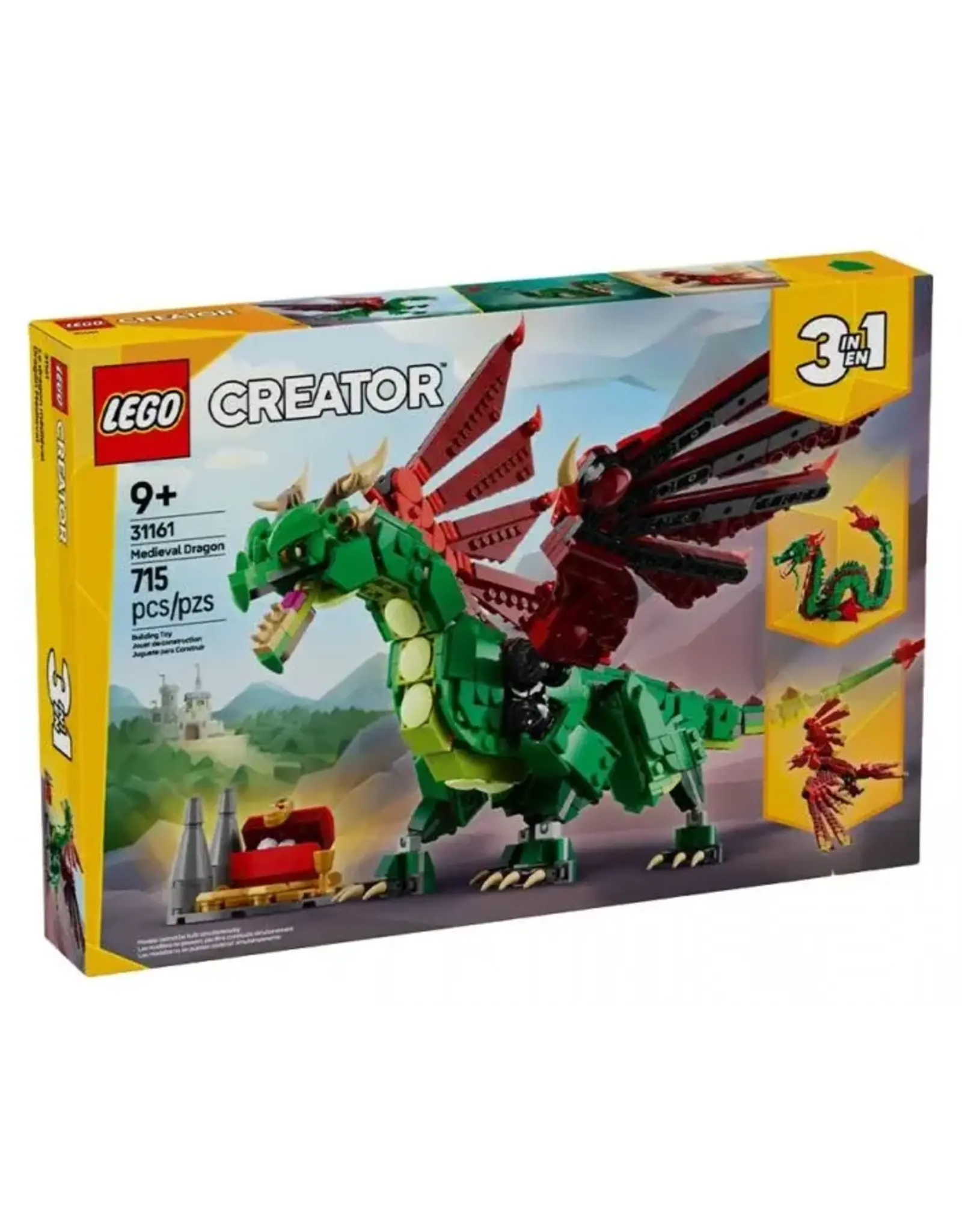 Lego Medieval Dragon