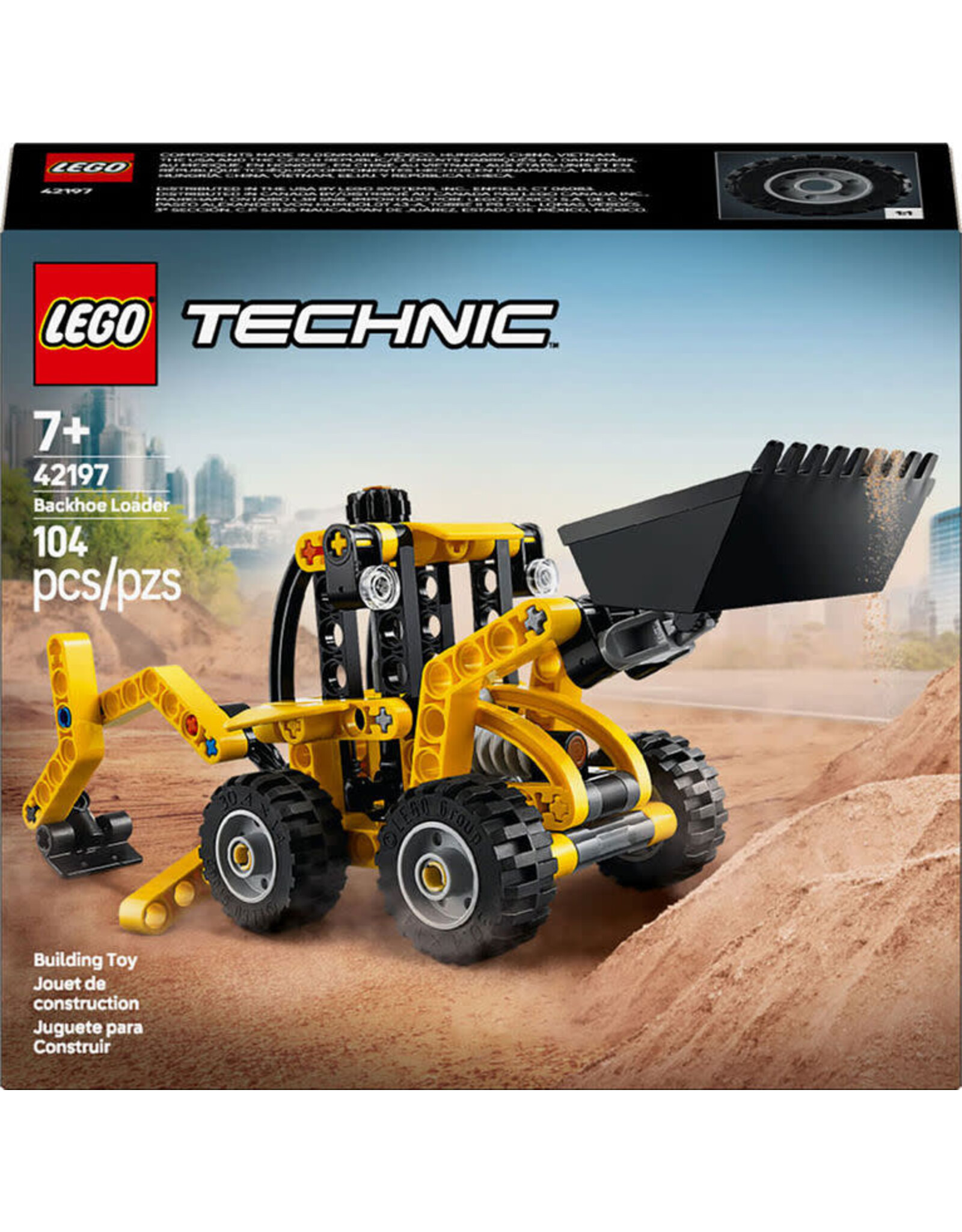 Lego Backhoe Loader