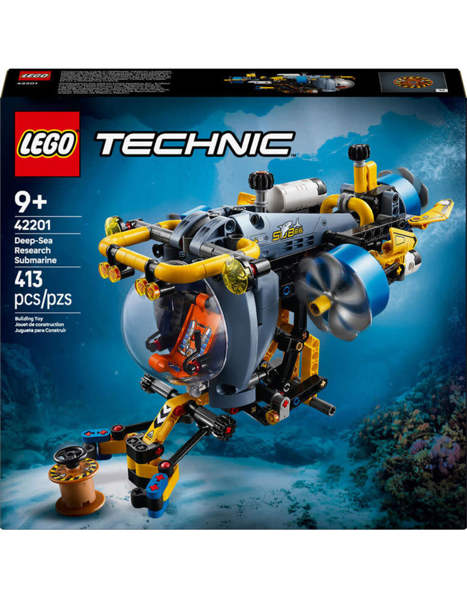 Lego Deep-Sea Research Submarine