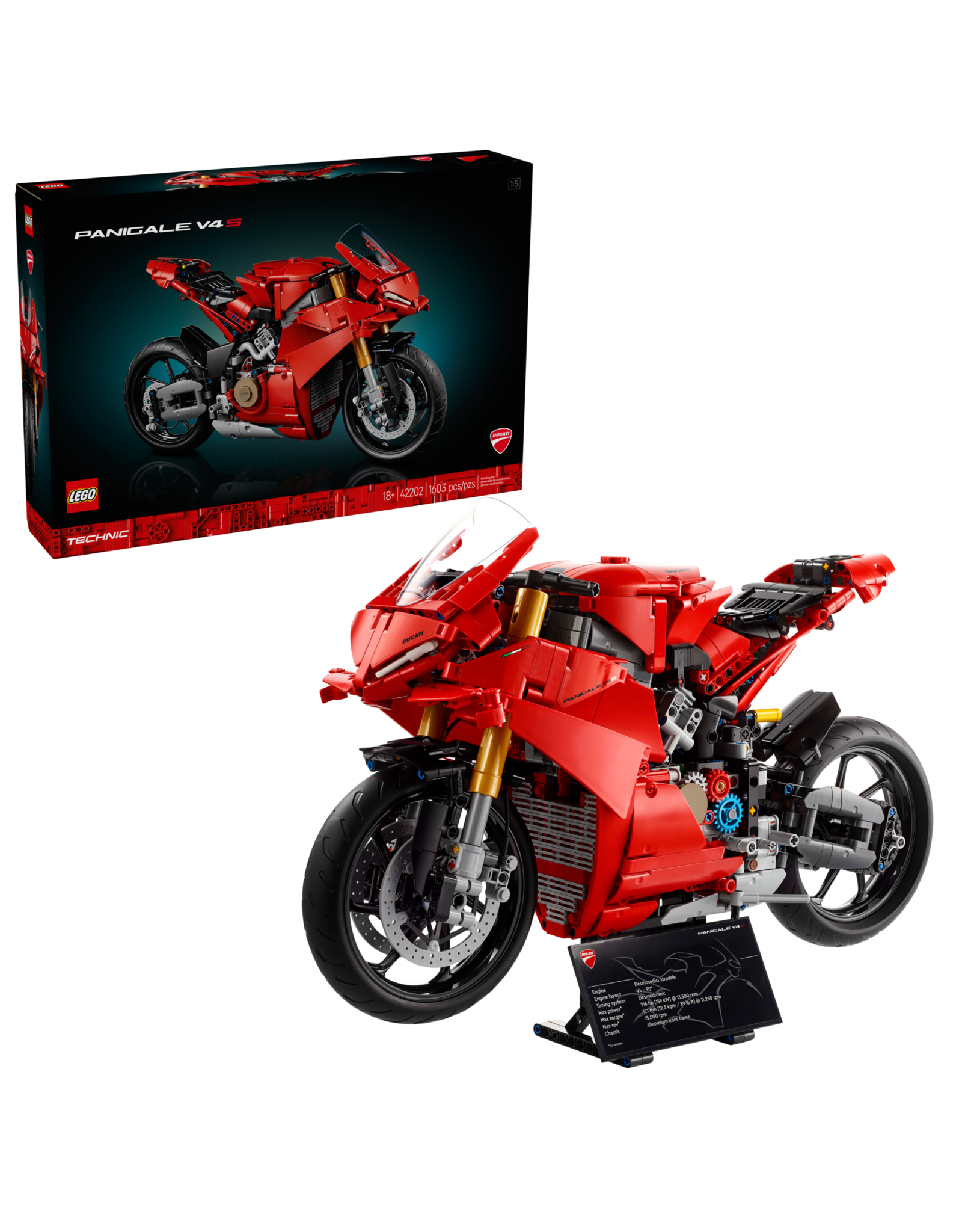 Lego Ducati Panigale V4 S Motorcycle
