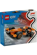 Lego F1 Driver with McLaren Race Car