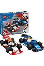 Lego F1 Williams Racing & Haas F1 Race Cars