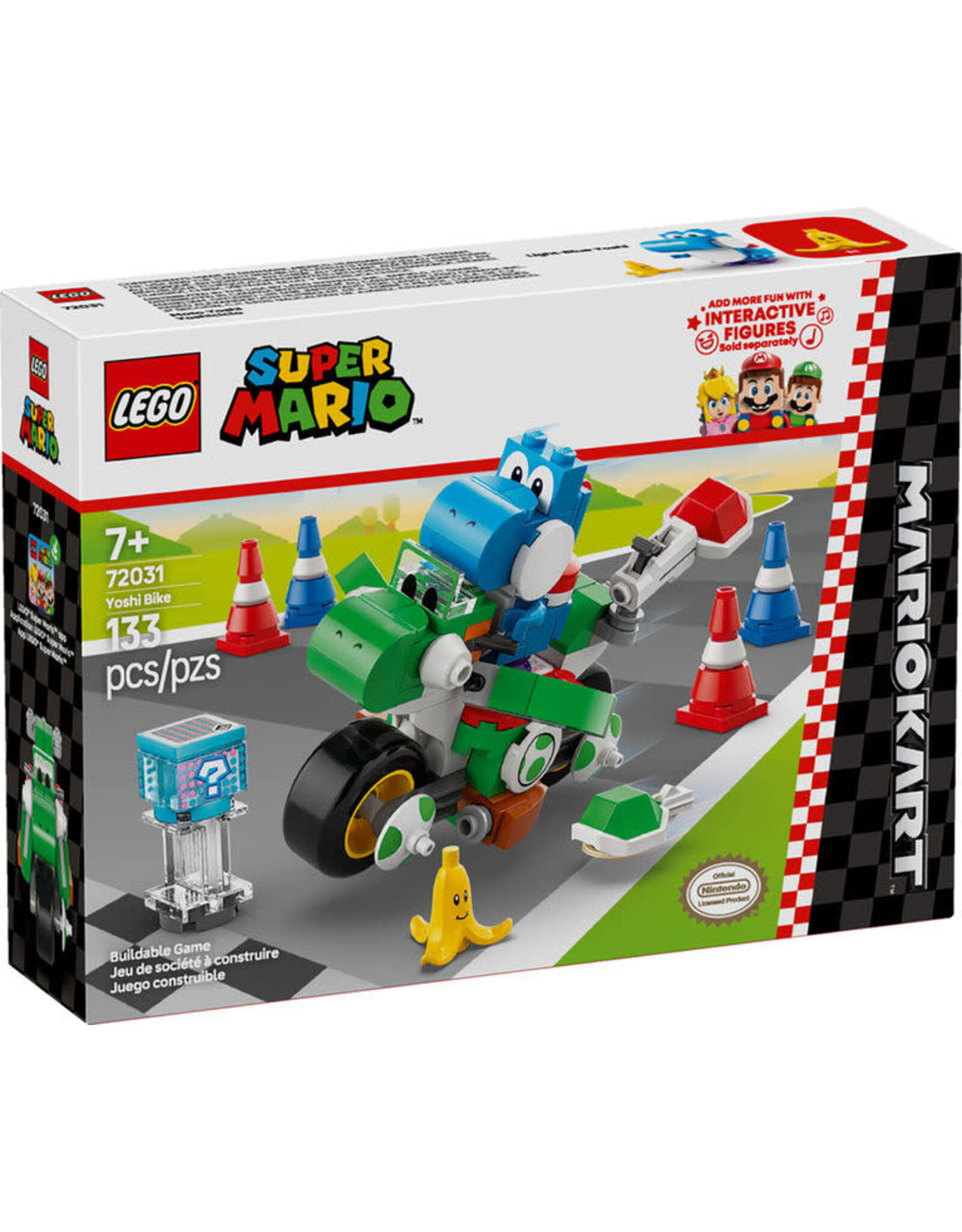 Lego Mario Kart – Yoshi Bike
