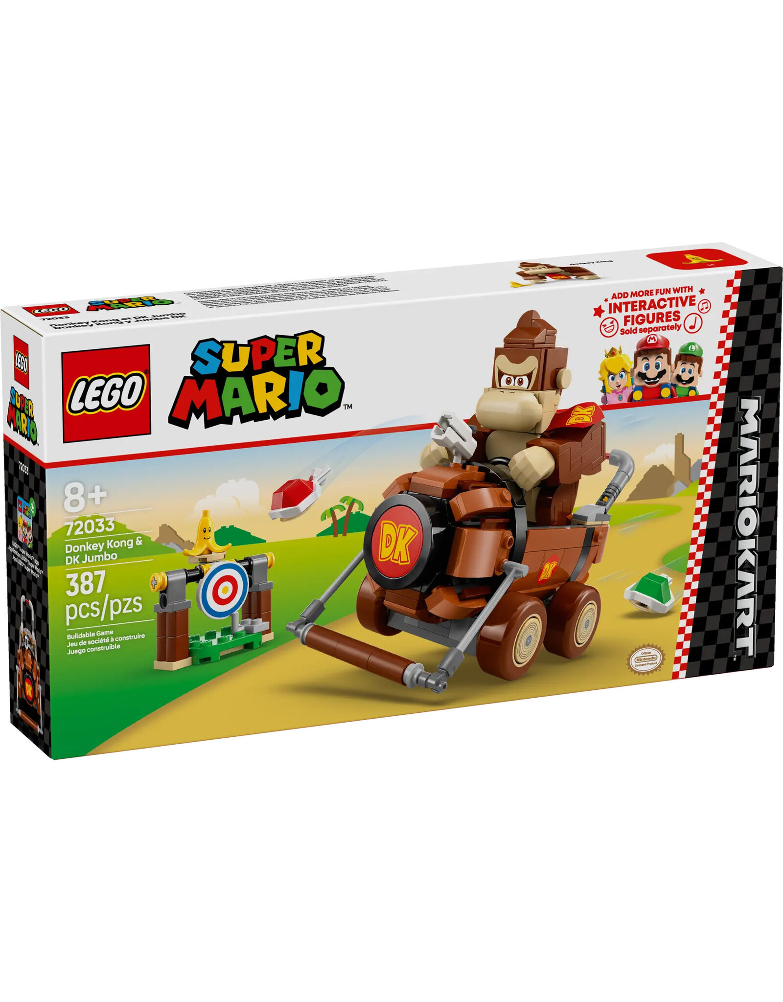 Lego Mario Kart – Donkey Kong & DK Jumbo