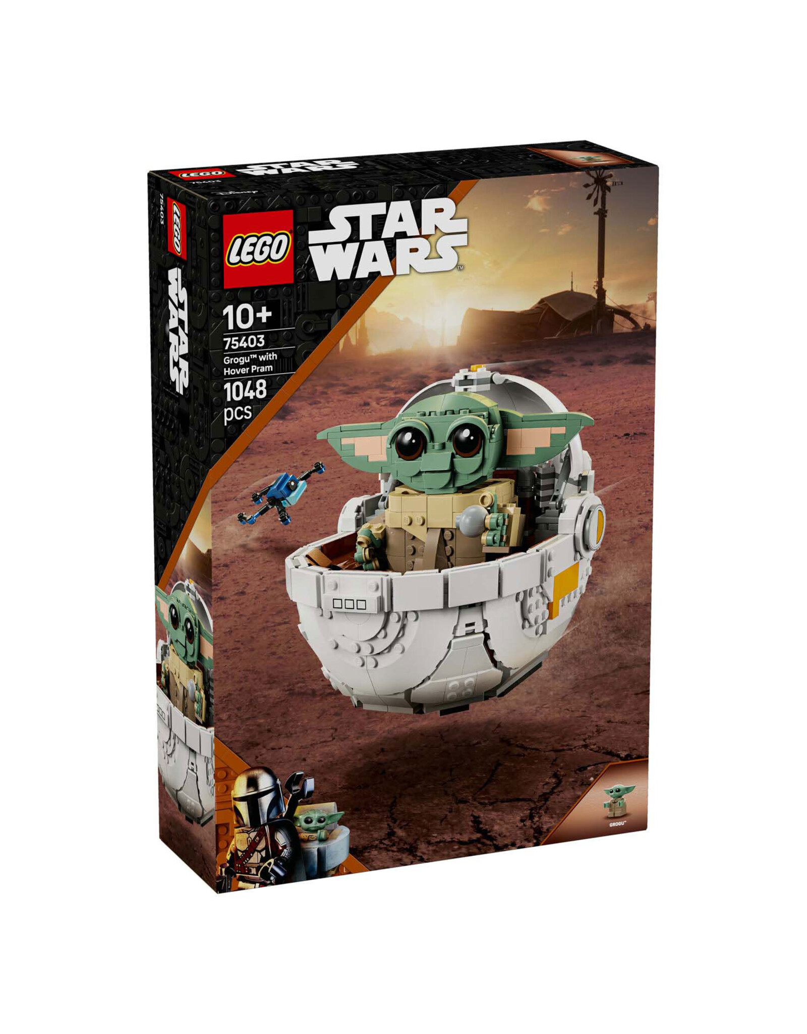 Lego Grogu with Hover Pram
