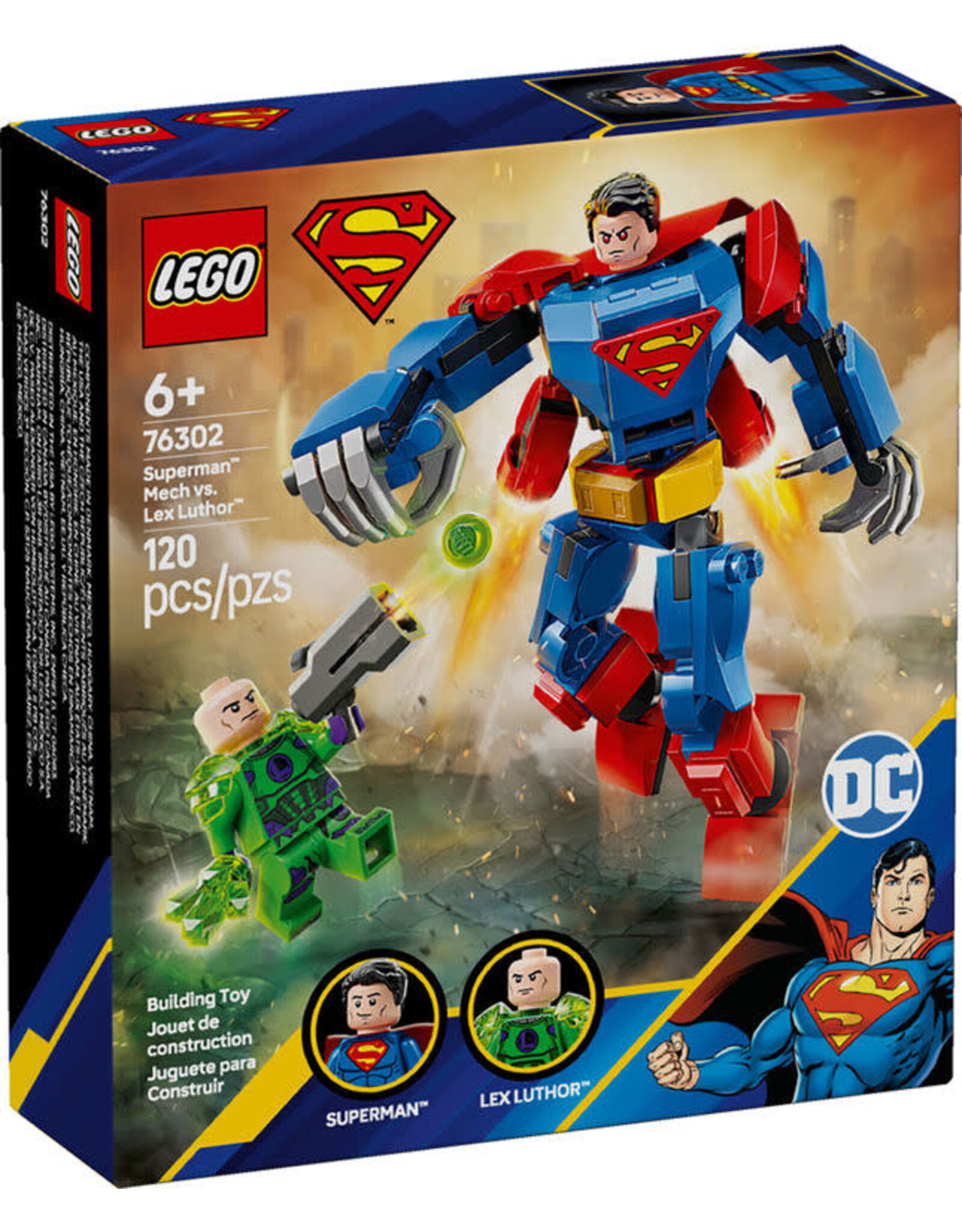 Lego Superman Mech vs. Lex Luthor