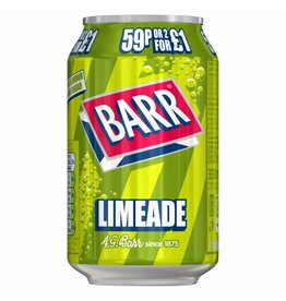 Barr Limeade Soda (British) Zero Sugar