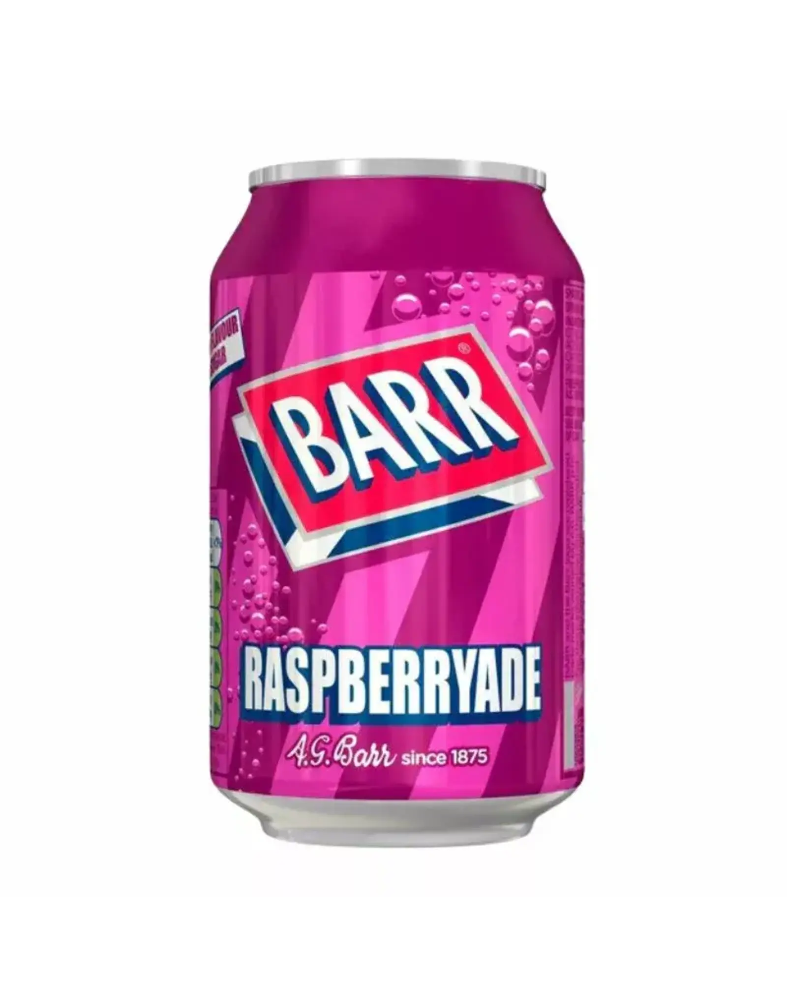 Barr Raspberryade Zero Sugar Soda (British)