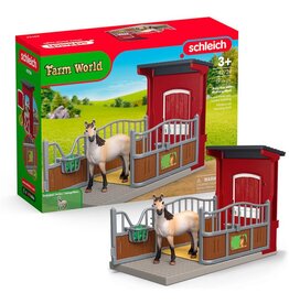 Schleich Pony Box with Mustang Mare
