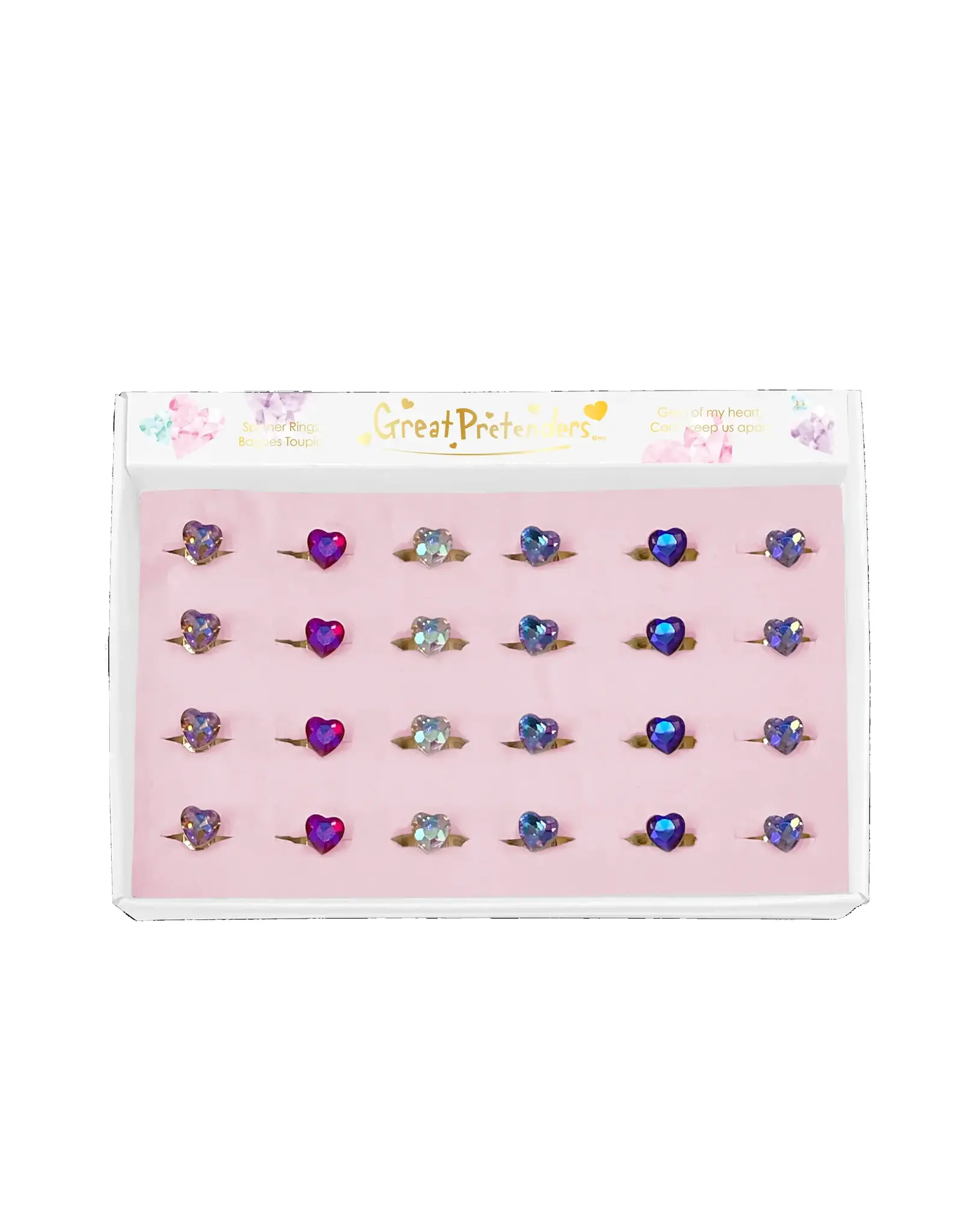 Great Pretenders Gem Of My Heart Spinner Ring Assorted